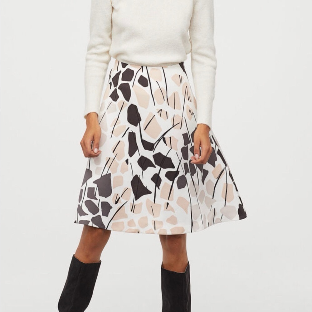 NEW H&M Richard Allen A line skirt, size 8